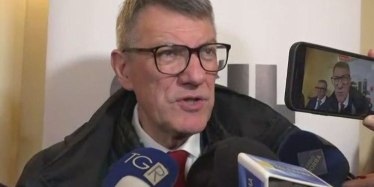 Sciopero generale, Landini (Foto: Tgcom24)