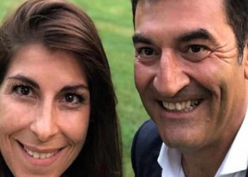 Max Giusti e la moglie Benedetta (Foto: Web)