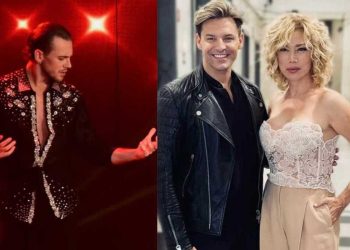 Nancy Brilli e Carlo Aloia e Filippo Zara Ballando con le stelle 2025