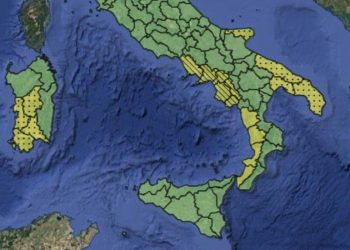 Allerta meteo oggi, 8 novembre 2025 (Foto: Protezione Civile)