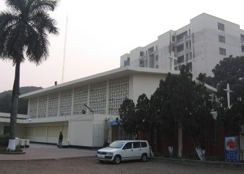 La chiesa cattolica Saint Mary a Dhaka (Foto: Wikipedia - Grentidez)