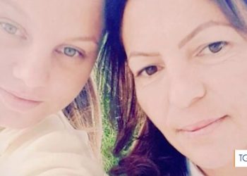 Gabriela Trandafir e la figlia Renata