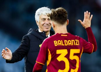 Gasperini e Baldanzi (Foto: ANSA)