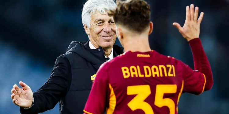 Gasperini e Baldanzi (Foto: ANSA)