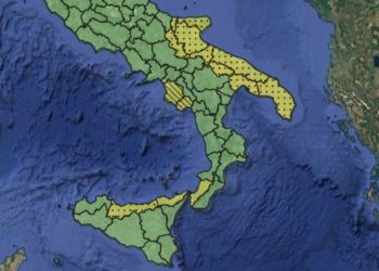 L'allerta meteo di oggi, 10 novembre 2025