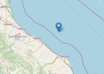 Terremoto oggi a Pesaro-Urbino