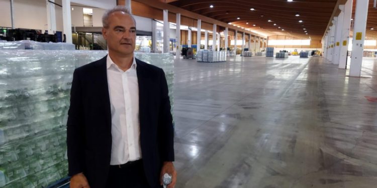 Alberto Bertone, presidente e amministratore delegato della società Acqua Sant'anna, con sede a Vinadio (Cuneo),