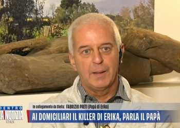 Erika Preti il papà (Foto: Dentro la notizia)