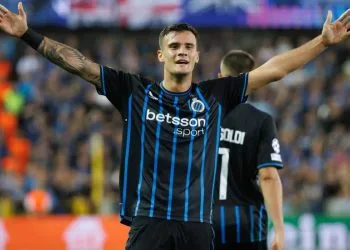 Aleksander Stankovic con la maglia del Club Brugge (Foto: Web)