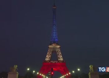 Parigi dopo la strage del Bataclan (Foto: Tg5)