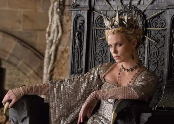 Charlize Theron in una scena del film su Italia 1 (Foto Web)