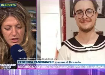 Federica Pambianchi, mamma di Riccardo Branchini