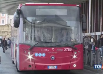 Sciopero mezzi pubblici Roma (Foto: Tg5)