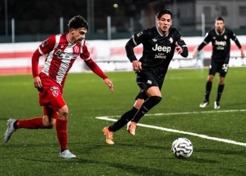 La Vis Pesaro in azione contro la Juventus Next Gen (vispesaro1898.it)