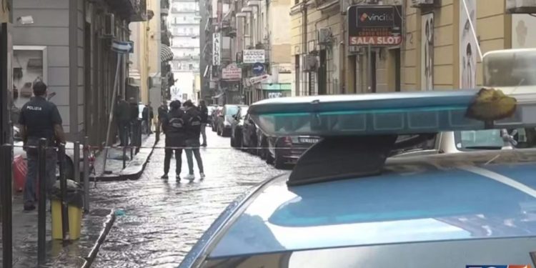 Omicidio a Napoli (Foto: Tg5)
