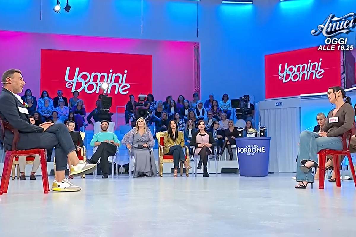 Uomini e Donne, chi è Federica Clazzer? Guido pazzo della dama (Screen Witty Tv)