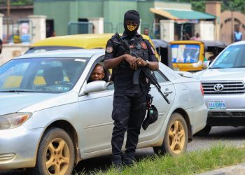 Un soldato in Nigeria