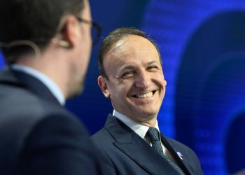 Guglielmo Picchi, presidente di Sace (Foto: ANSA-EPA/Szilard Koszticsak)