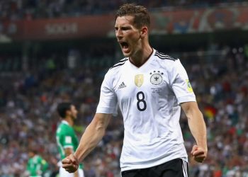 Leon Goretzka con la maglia della Germania (Foto: Web)