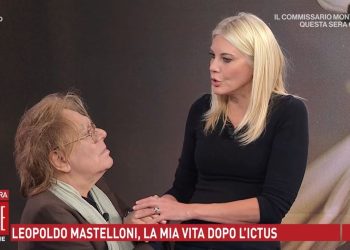 Leopoldo Mastelloni ed Eleonora Daniele (Foto: Storie Italiane)