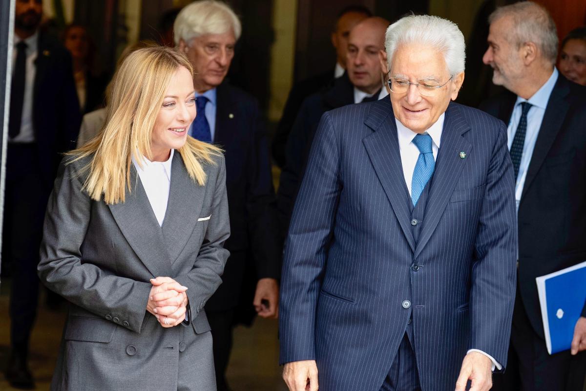 Meloni e Mattarella