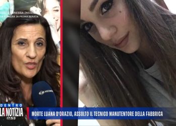Luana d'Orazio, la mamma (Foto: Dentro la notizia)