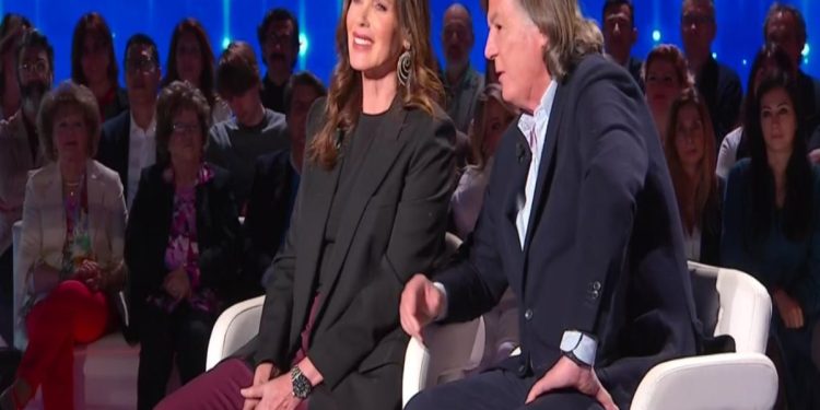 Panatta e moglie - screenshot Domenica In