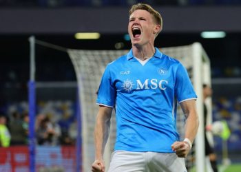 Scott McTominay con la maglia del Napoli (Foto: Web)