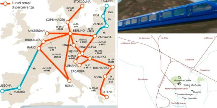 Piano Ue Alta Velocità Milano (Foto: ufficiale)