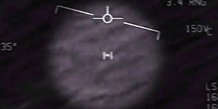 UFO su un radar (Foto: Twitter/X)