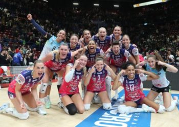 Le ragazze di Novara (dal sito ufficiale AGIL Volley)