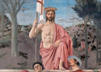 Piero della Francesca, "Resurrezione" (1450-1463, particolare)