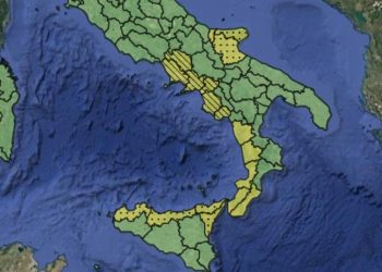 Allerta meteo oggi, 23 novembre 2025 (Foto: Protezione Civile)
