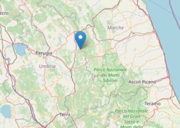 Terremoto oggi a Perugia