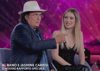 Al Bano e la figlia Jasmine Carrisi a Verissimo