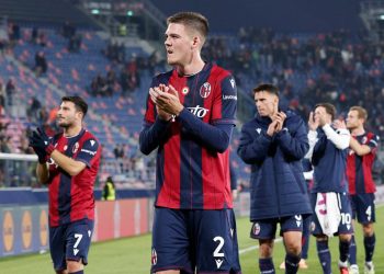 Il Bologna in Europa League (Foto ANSA)