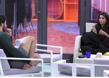 Rasha Younes Omer Elomari confronto GF