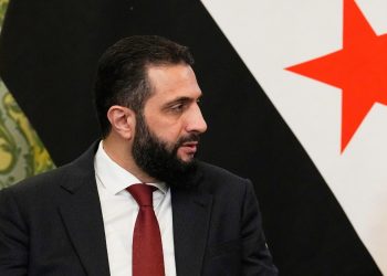 Il presidente siriano al Sharaa, ex jihadista (Ansa)