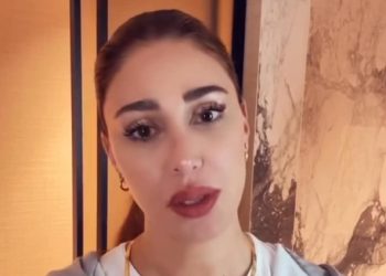 belen rodriguez, calmanti per attacco di panico prima dell'intervista