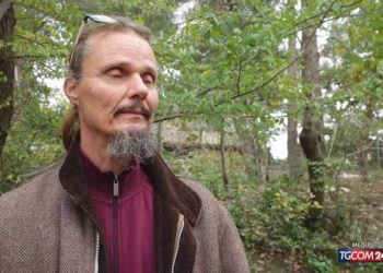 Famiglia del bosco: Nathan Trevallion (Foto da TgCom24)