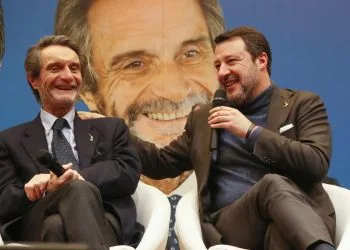 Salvini e Fontana, Lega Lombardia