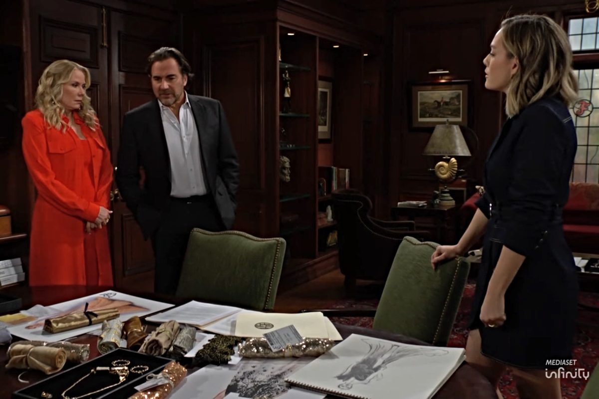 Anticipazioni Beautiful 28 novembre 2025 (Screen Mediaset Infinity)