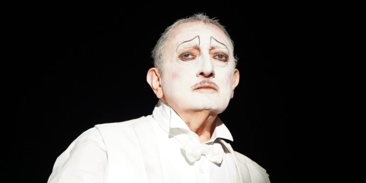 Sandro Lombardi in "Edipus" di G. Testori