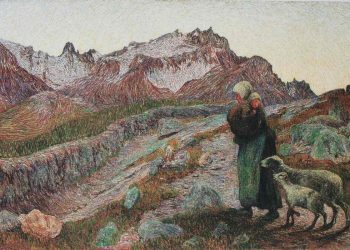 Giovanni Segantini, "Le due madri" (1900, particolare)