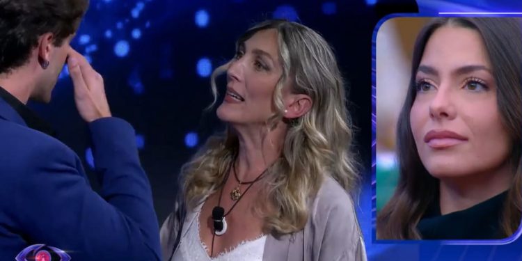 Jonas Pepe e Anita Mazzotta e mamma Grazia