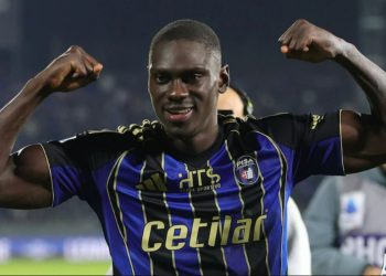 Idrissa Touré con la maglia del Pisa (Foto: Web)