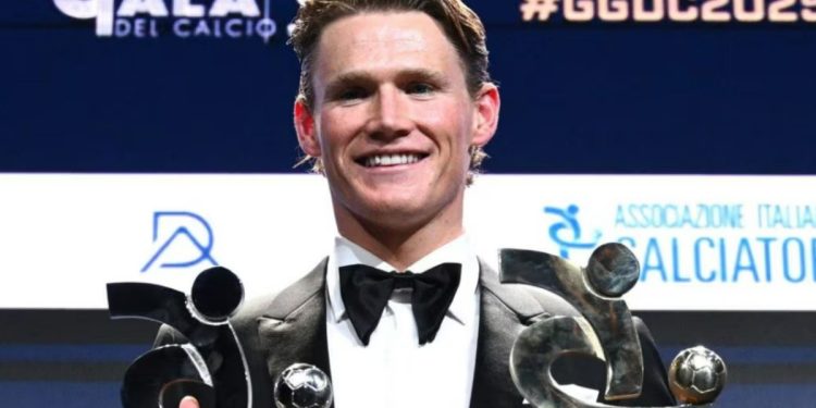 McTominay al Gran Galà del calcio (Foto: Web)