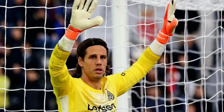 Yann Sommer, portiere dell'Inter (Foto Ansa)