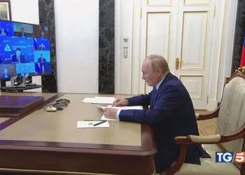 Vladimir Putin (Foto: Tg5)