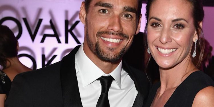 Fabio Fognini e la moglie Flavia Pennetta